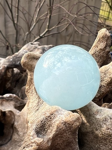 Aquamarin kristallkugel kugel - aquamarin,
