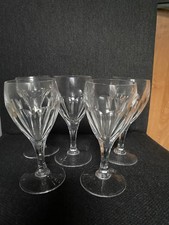 Peill Putzler  Kristallglas 5 Gläser Weinglas Atlantis 70er