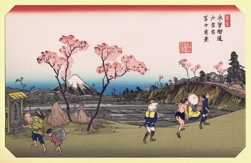 Hiroshige eisen kisokaido - hiroshige/eisen,