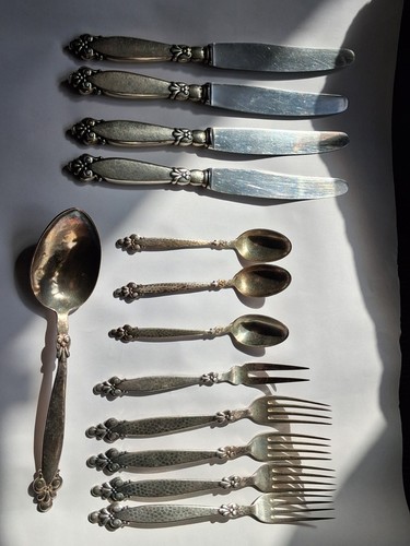Edles vintage silberbesteck - edles,