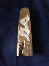 wunderschöne japanische Vase mit weißer Lilie made in Japan sehr guter Zustand