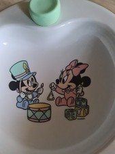 Babygeschirrset, Teller,  Schale, Trinklerntasse mit 2 Aufsätzen, Kippsicher, 