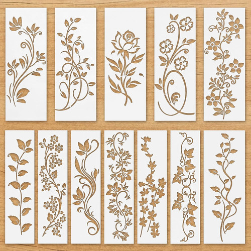 Mal schablonen set - 12, blatt