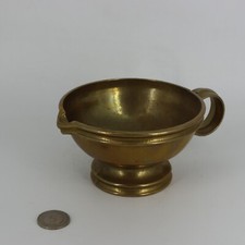 Messing Sauciere / Blumentopf