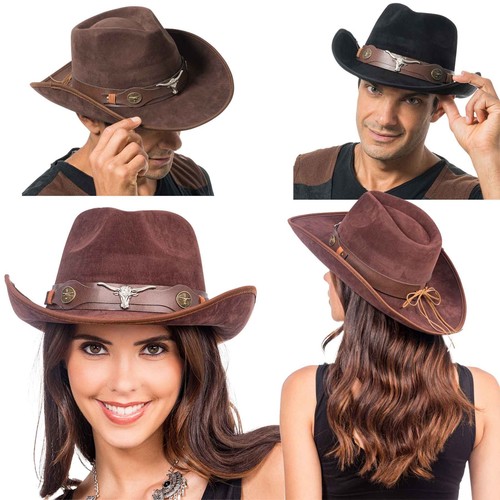 Cowboyhut damen herren mit - cowboyhut,