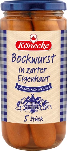 Könecke bockwurst 250g - könecke,