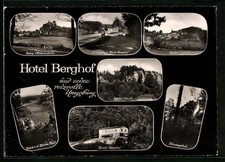 AK Plech-Schermshöhe, Hotel Berghof, Burg Hohenstein, Spies, Felsenpfad 