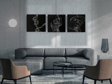 Handgemalte Acryl-Gemälde auf