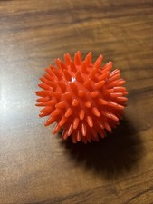 (Orange) 7 5 Cm PVC Spiky Hard