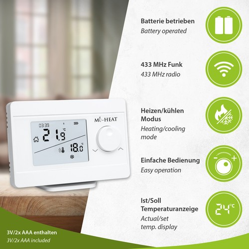 Raumthermostat ditgital - raumthermostat,