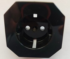 Merten Octocolor Steckdosen Abdeckung, schwarz