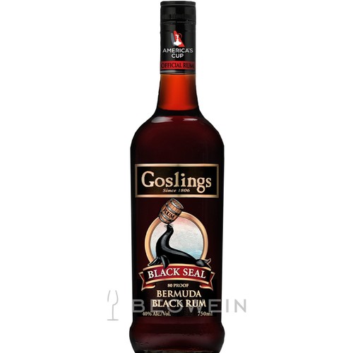 Goslings black seal rum - seal,