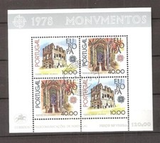 Portugal Block 23 1978 gest. Europa Monumenten -G375