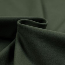 Baumwolljersey uni oliv