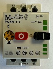 Klöckner Moeller Motorschutzschalter / 0,6A...1,0A / PKZM 1-1 / Ser.-No. 03