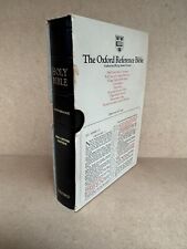Holy Bible c1970 Oxford Red Letter Edition Concordance in Original Slipcase D117
