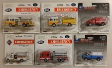 Lot of 6 Boley Fire Trucks Die