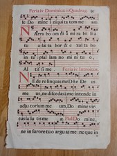 RARE !!! Antiphonar orig