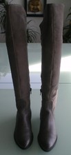 Overkneestiefel echtleder - overkneestiefel,