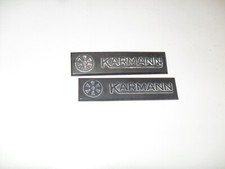 VW Golf 1 Cabrio Emblem Zeichen Schriftzug Karmann
