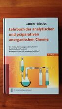 Lehrbuch der analytischen und präparativen Chemie | Jander Blasius | 16. Auflage