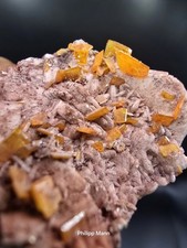 TOP Wulfenit Rowley Mine Arizona USA