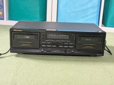 Pioneer CT-W208R Stereo Double Cassetten Deck Recorder Schwarz
