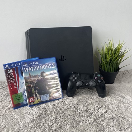 Sony playstation slim 500gb - playstation, 4
