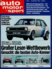 auto motor sport Heft 11 Mai
