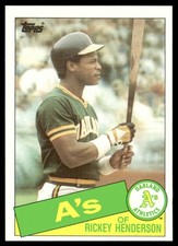 1985 Topps #500 Rickey