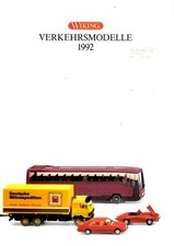WIKING Verkehrsmodelle 1992 , 16 Seiten-Prospekt