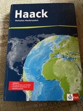 GEOGRAPHIE Weltatlas Haack Klett Verlag mit Arbeitsheft Gym Sachsen-An  - neu
