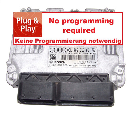 Steuergerät audi 2 - 8p, 2.0l