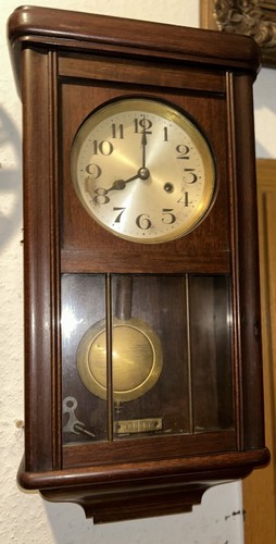 Antike wanduhr junghans - wanduhr, cm