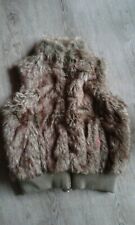 kuschlige Weste, Gr.128, Feel X, Mädchen, Fell außen und innen pink, top!