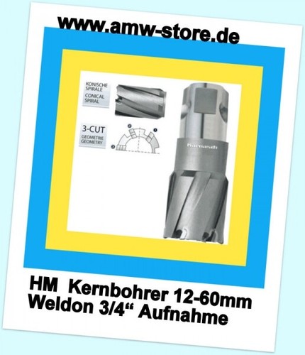 Hartmetall kernbohrer - hartmetall-kernbohrer, hm