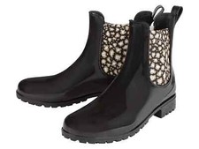 Esmara Damen Regenstiefelette Gummi Stiefel Halbstiefel Stiefeletten NEU