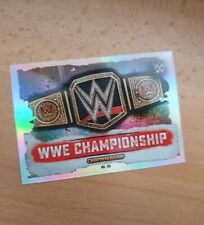 WWE Topps Slam Attax Takeover CHAMPIONSHIP 56 Rainbow Foil Karte Wrestling Belt
