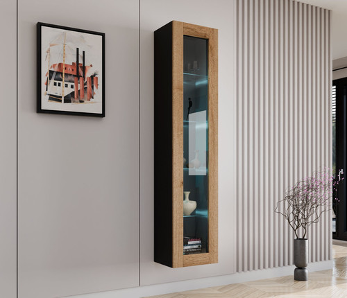 Vitrine lucas glas 180 - vitrine,