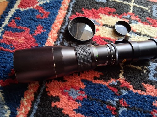 Teleobjektiv danubia 400mm - teleobjektiv,