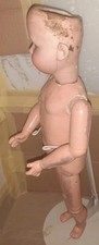alte Puppe Porzellankopfpuppe