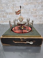 antikes Pferderennspiel, Pferde Wettrennspiel vom Märklin 1909 - 1930
