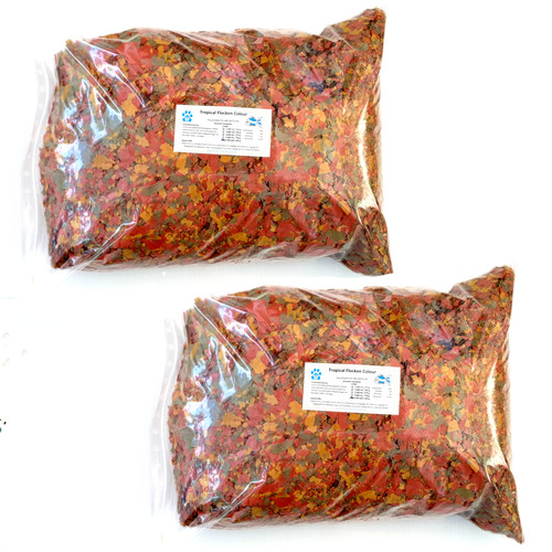 20 liter flockenfutter - 2,5,