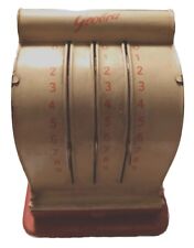 VINTAGE Geobrakasse für Kaufmannsladen, alte Registrierkasse  alte Schachteln