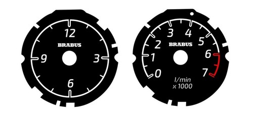 Dials tachometer and clock - dials,,