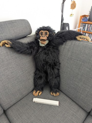 Schimpanse handpuppe - schimpanse,