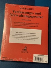 Sartorius Verfassungs- und