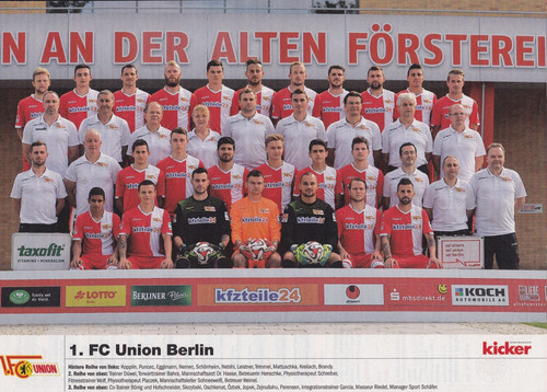 Mannschaftsbild fc union - 1.,