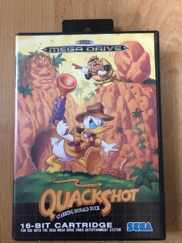 Sega mega drive quackshot - drive,
