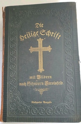Bibel mit familienchronik - bibel,,